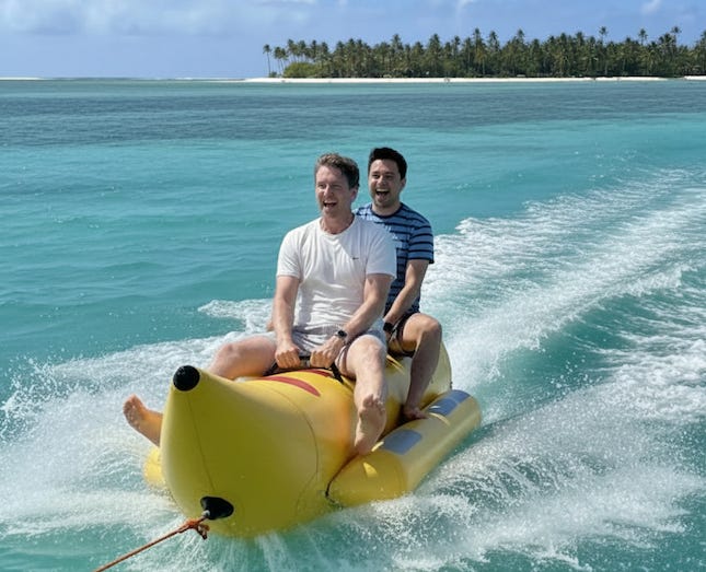 Alistair Barr and Hugh Langley edited photos of themselves using Google's new AI image-editing tool.