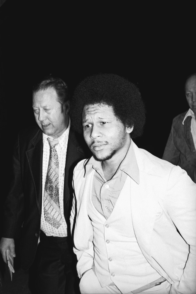 Lionel Williams arriving in Los Angeles after extradition.