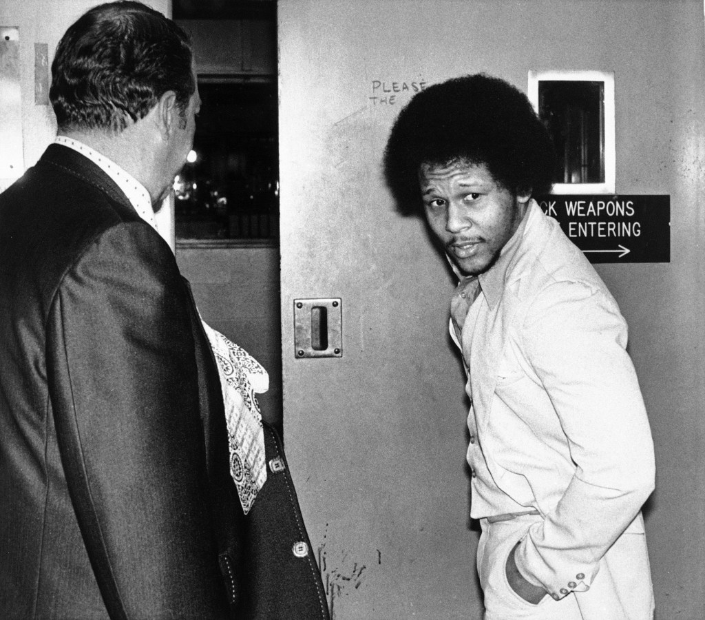 Lionel Williams entering county jail.