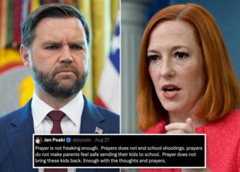 JD Vance blasts Jen Psaki for post declaring prayer ‘is not freaking enough’ in response to Minnesota shooting