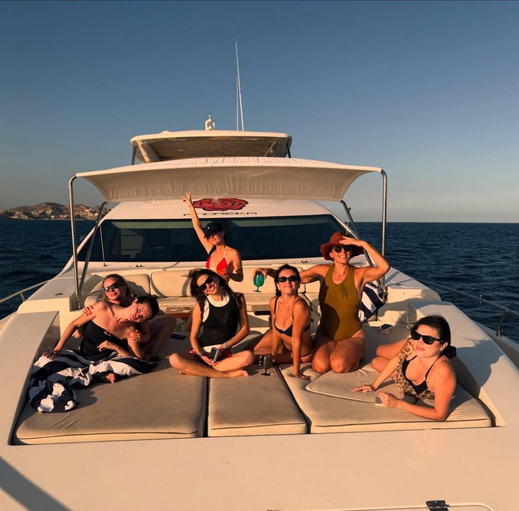 Selena Gomez shares pics of her bachelorette party in Cabo San Lucas, Mexico.