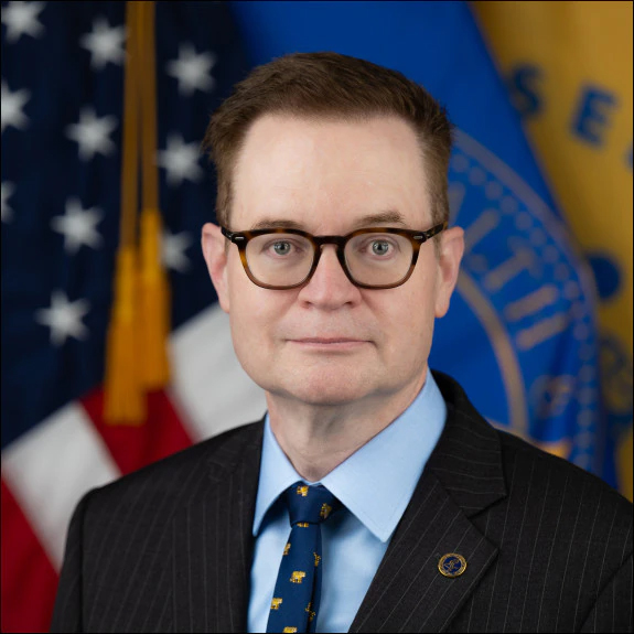 Portrait of HHS Deputy Secretary Jim O’Neill.