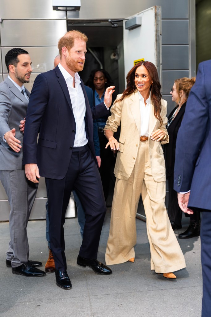 Meghan Markle and Prince Harry in NYC in April 2025