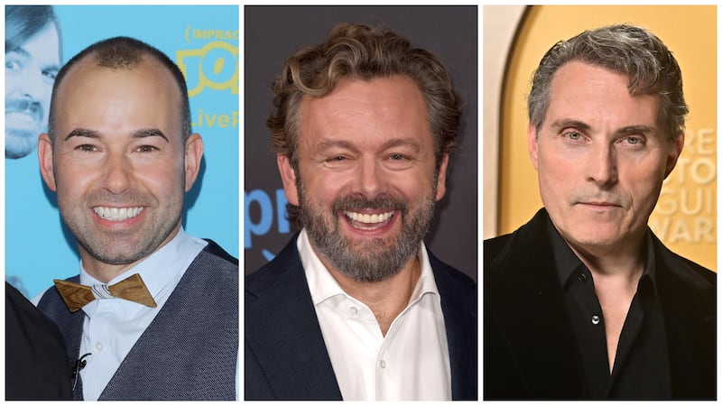 James Murray, Michael Sheen, and Rufus Sewall