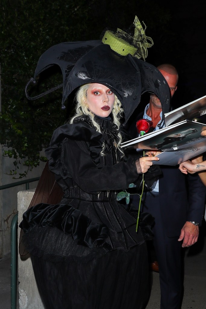 Lady Gaga at Spotify and Netflix's 