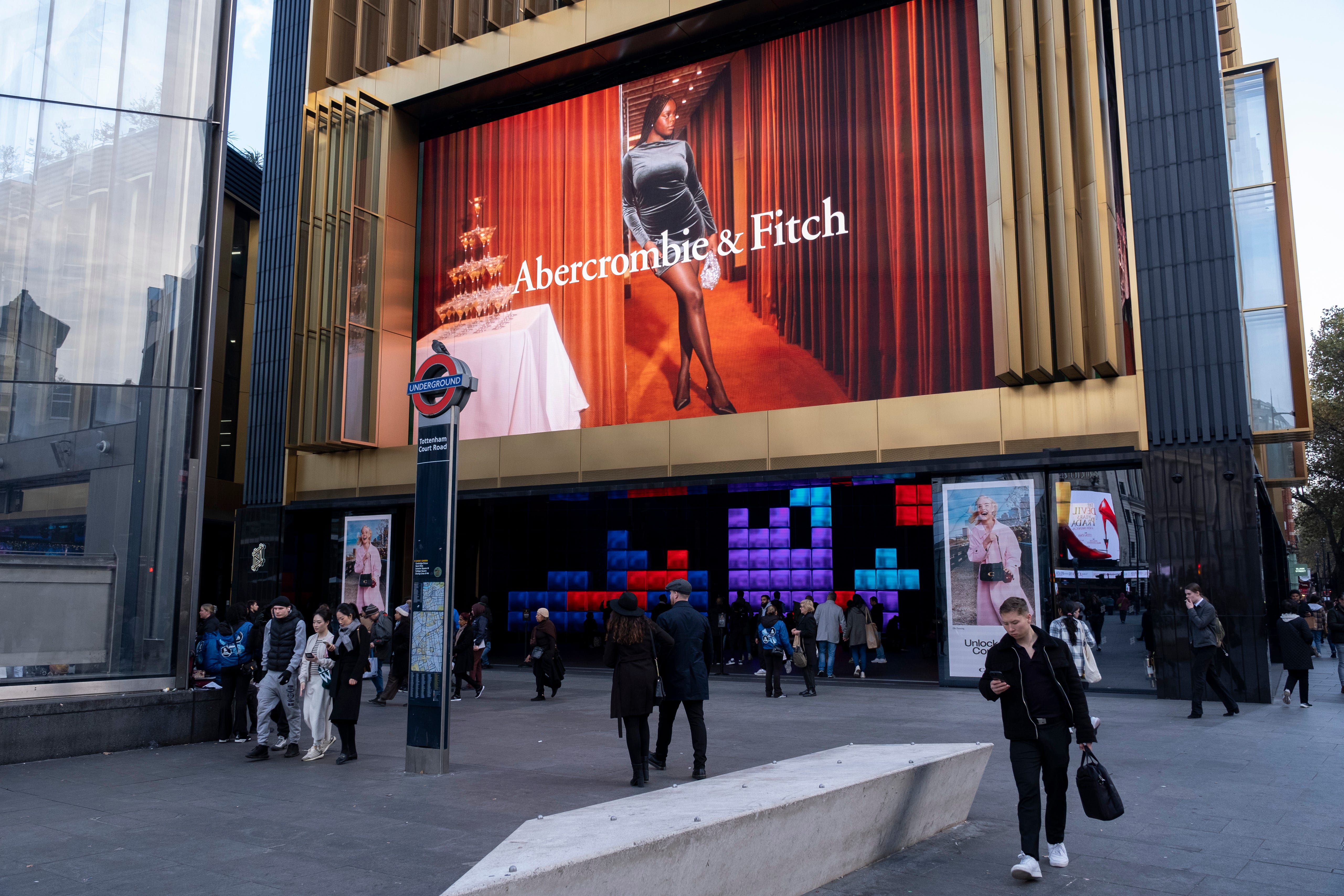 Abercrombie & Fitch advertisement