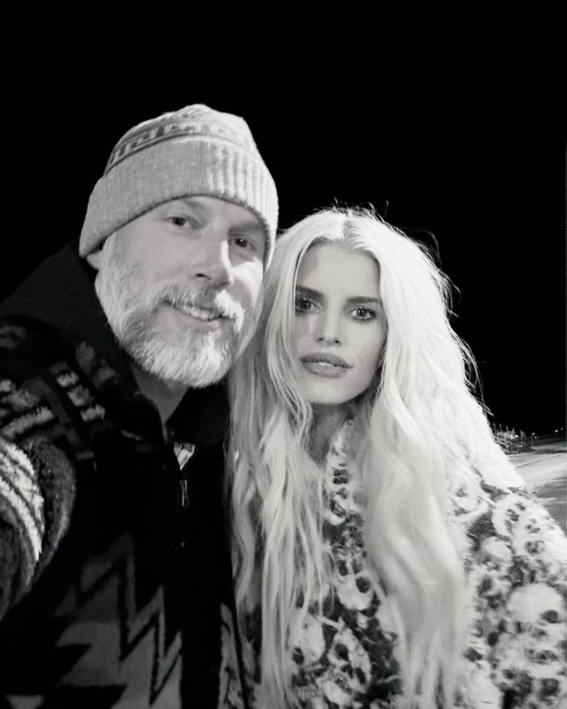 Eric Johnson and Jessica Simpson
