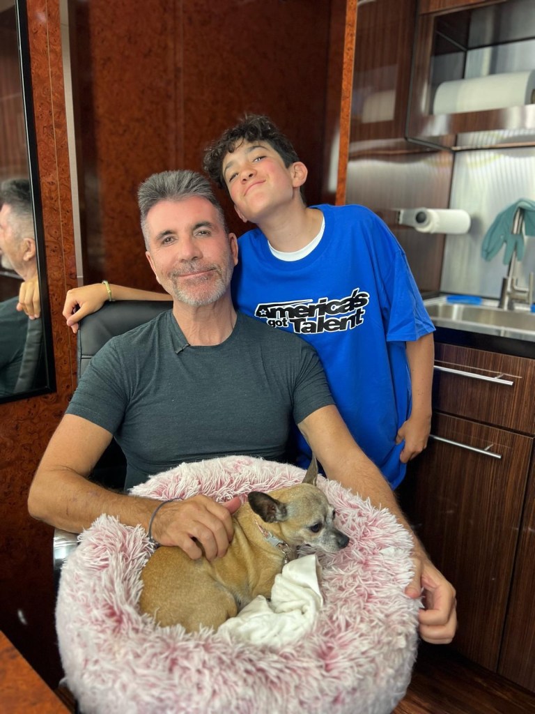 Simon Cowell and son Eric