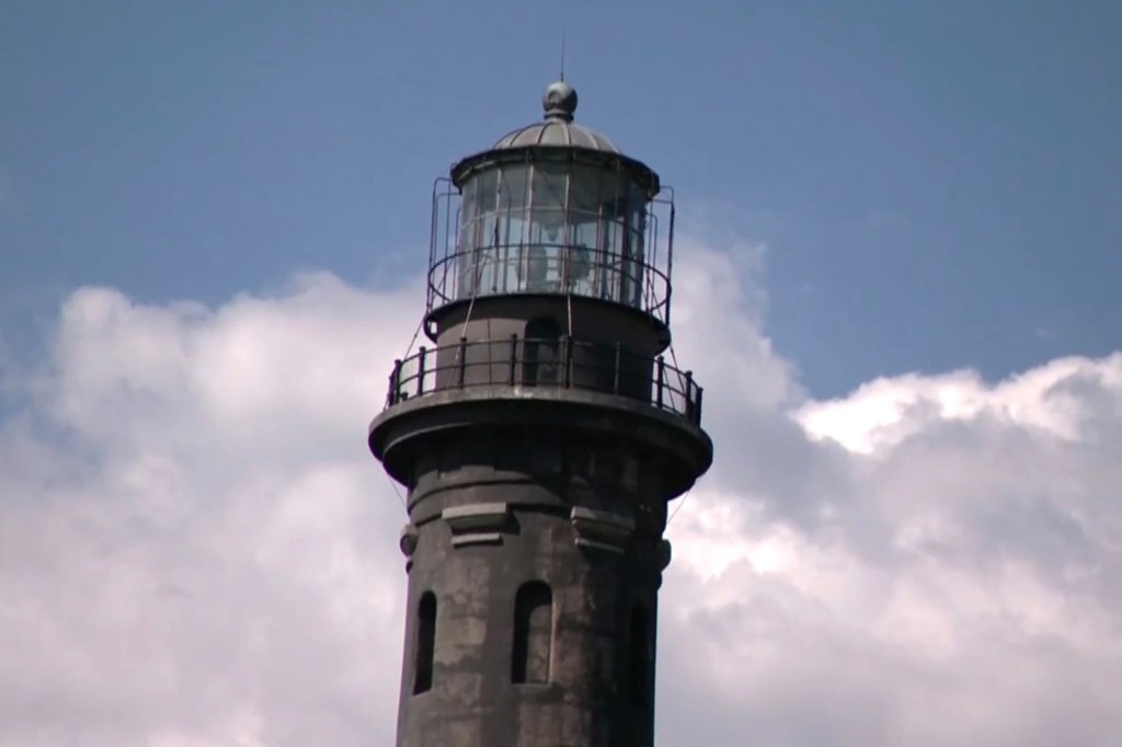 Fire Island Lighthouse top.