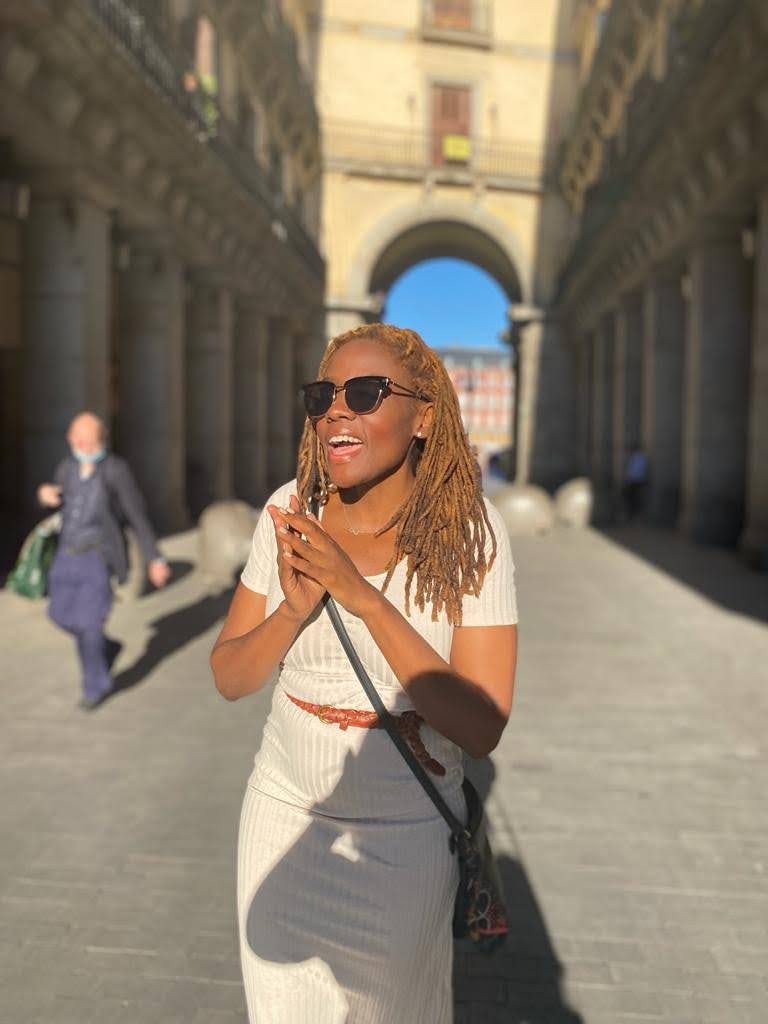 Christine Job in Spain.