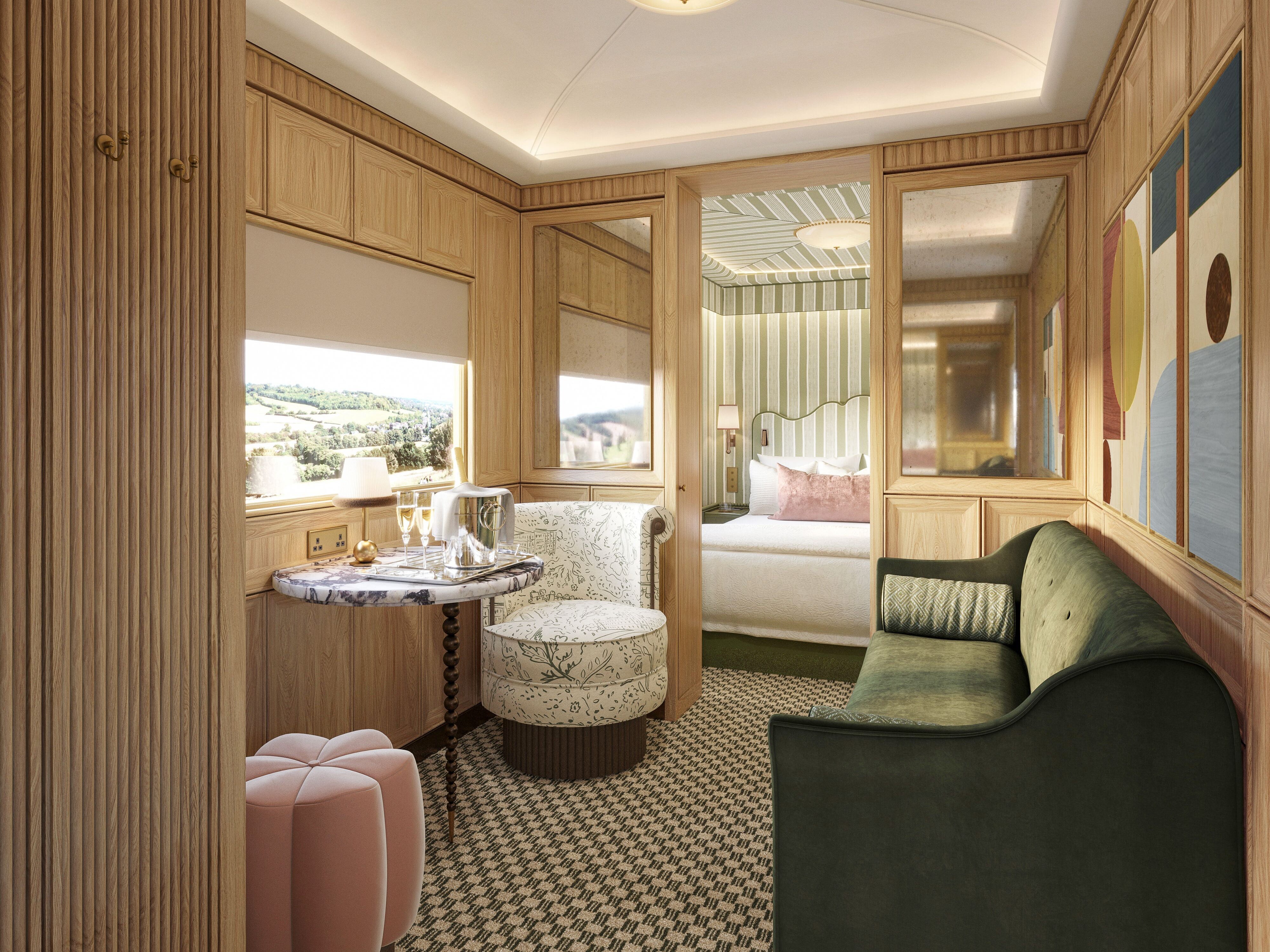 Interiors of the new The Britannic Explorer.