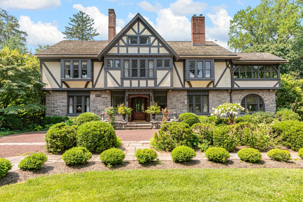 Woodrow Wilson's restored Tudor Revival home in Princeton, New Jersey.