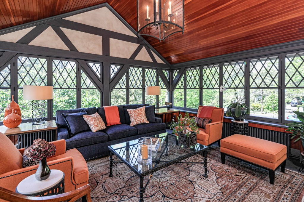 Sunroom in Woodrow Wilson's home.