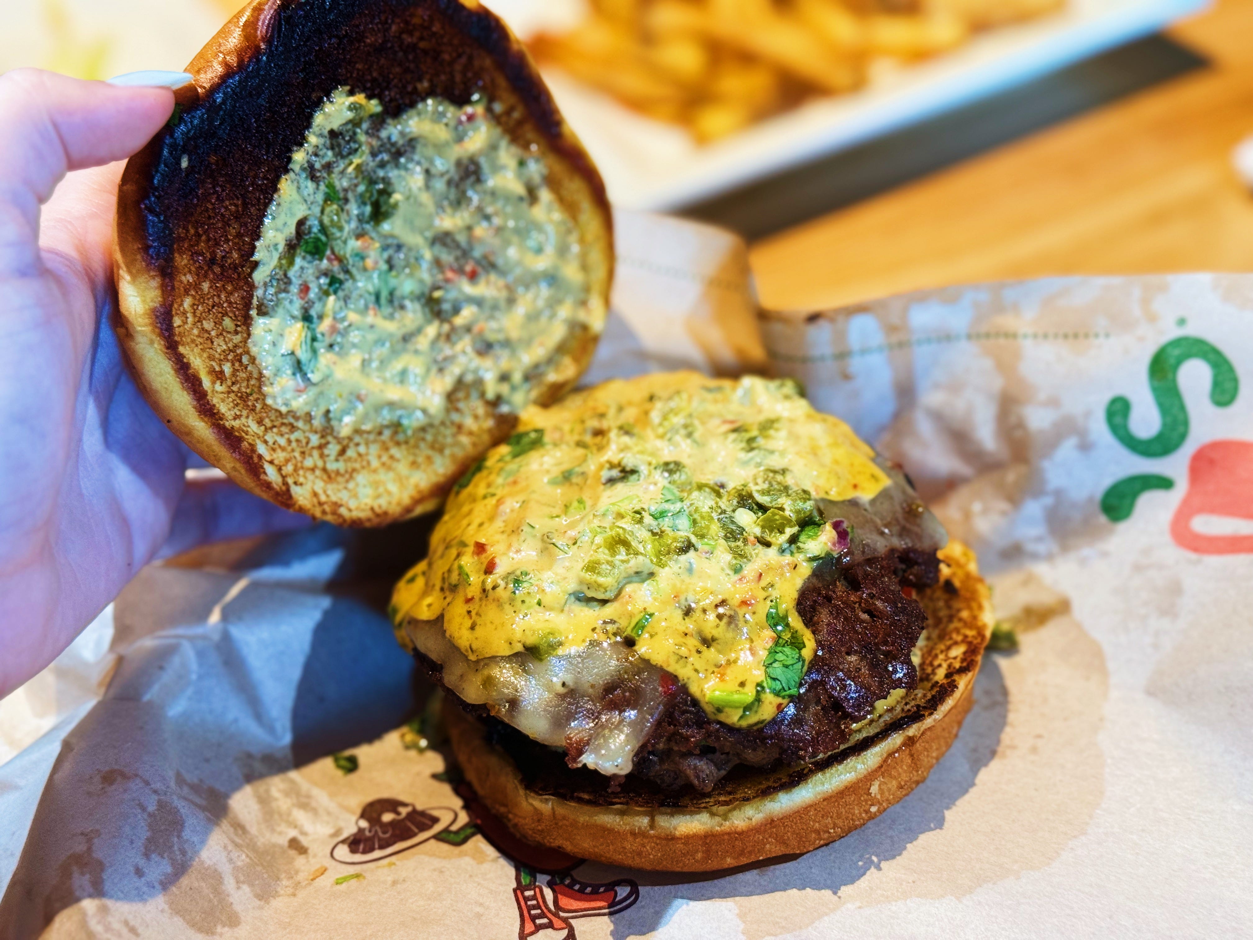 Chili's Alex's Santa Fe Burger