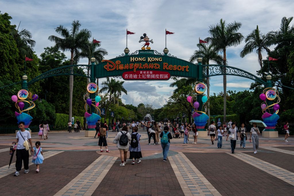 Hong Kong Disneyland Resort entrance