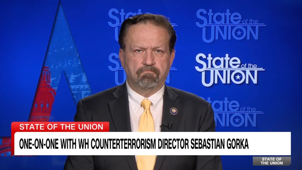 Sebastian Gorka on CNN's State of the Union.