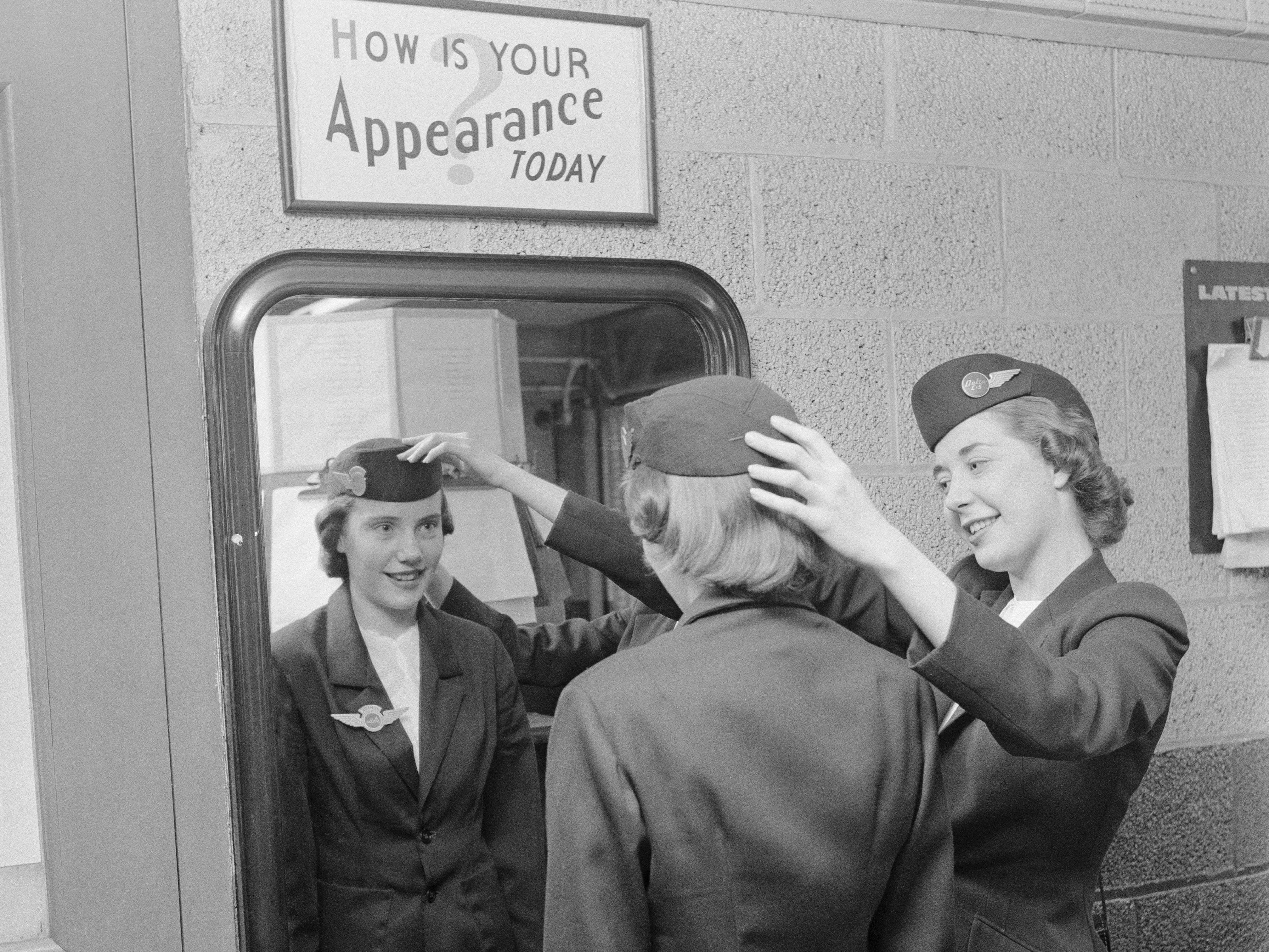 flight attendant 1950s