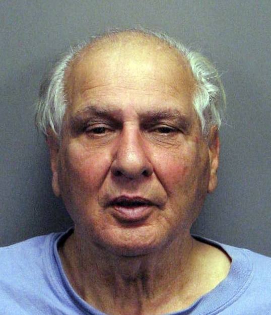 Booking photo of Joseph Naso, suspect in four homicides.