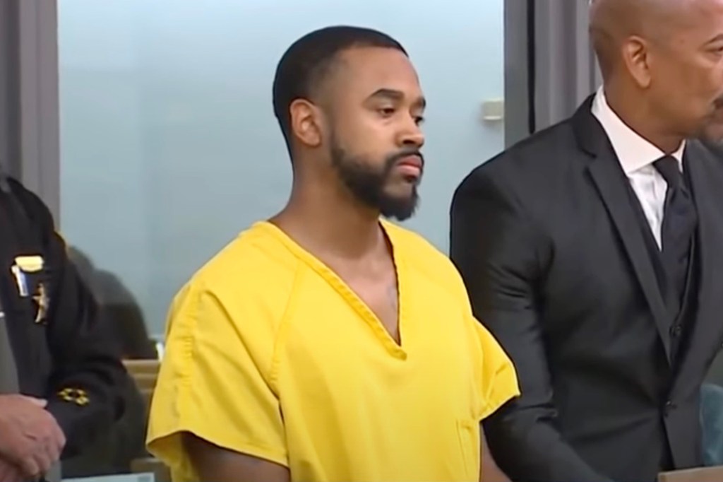 Kayvon Warren in court.