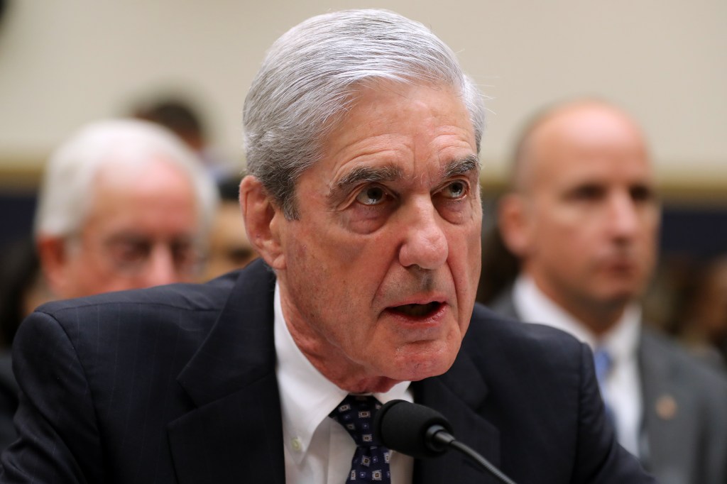Former Special Counsel Robert Mueller testifies before the House Judiciary Committee about his report on Russian interference in the 2016 presidential election in the Rayburn House Office Building July 24, 2019 in Washington, DC. 