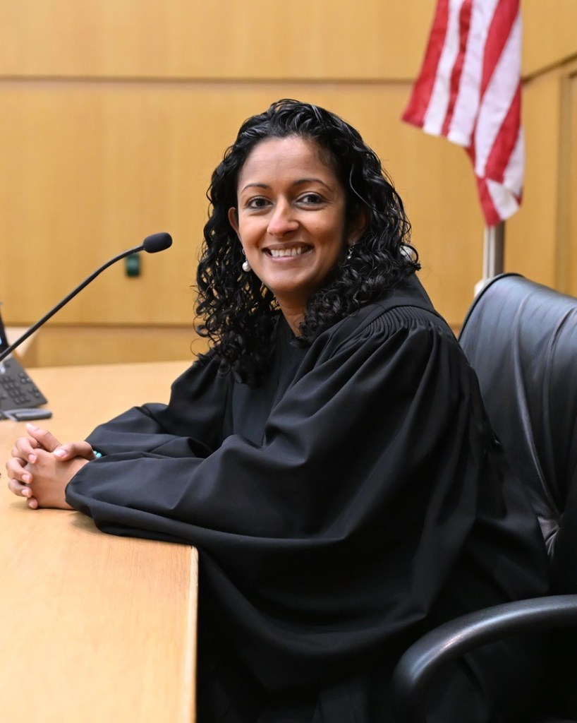 Portrait of District Judge Sparkle L. Sooknanan.