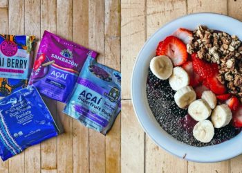 I tried 5 frozen acai packs from the grocery store to see which produced the best homemade smoothie bowl