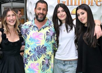 Meet Adam Sandler’s wife and two daughters, who star in ‘Happy Gilmore 2’