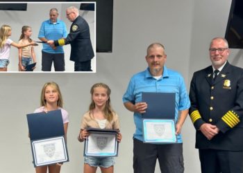 9-year-old Michigan twins hailed as heroes after saving young girl motionless at bottom of pool