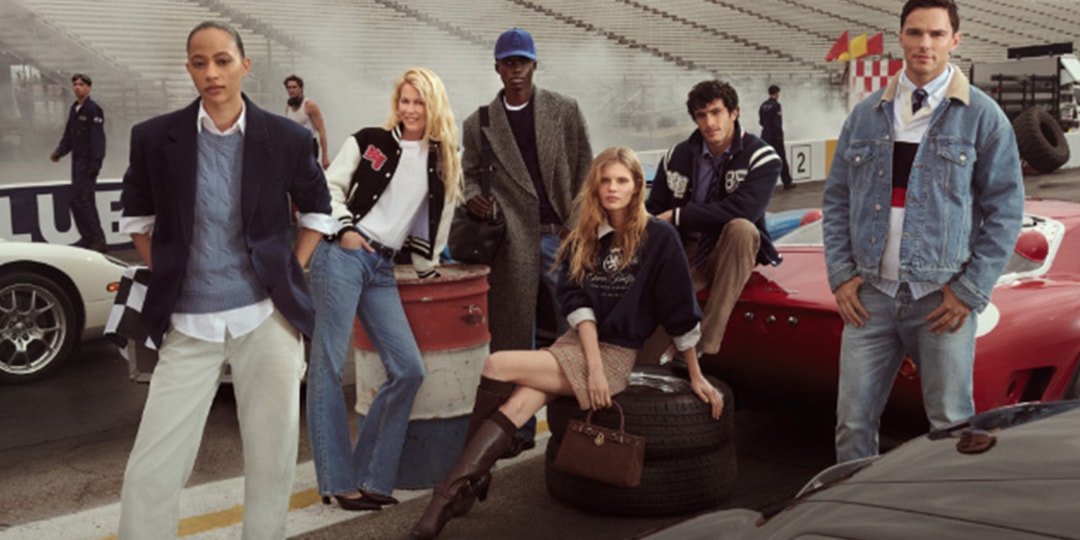 A Day at the Tommy Hilfiger Racetrack with Nicholas Hoult and Claudia Schiffer