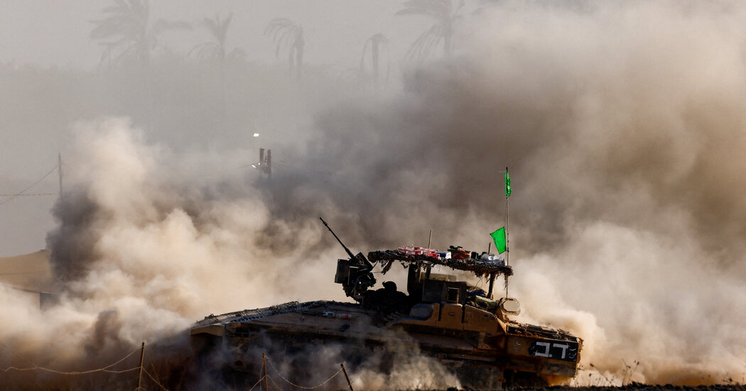 A Move on Gaza City Has Started, Israel’s Military Says