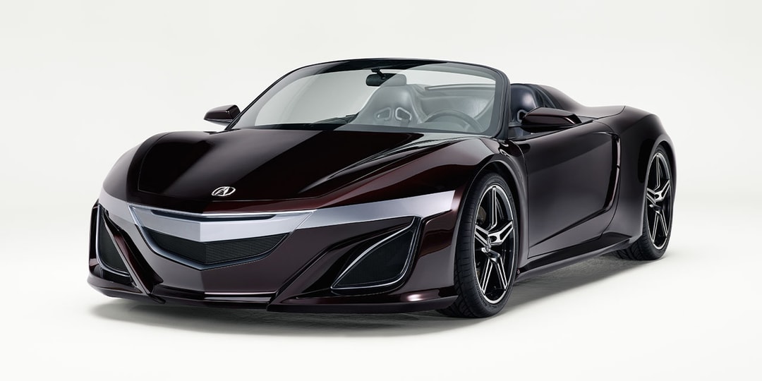 Acura Showcases One-Off ‘Avengers’ NSX Roadster at Monterey Car Week