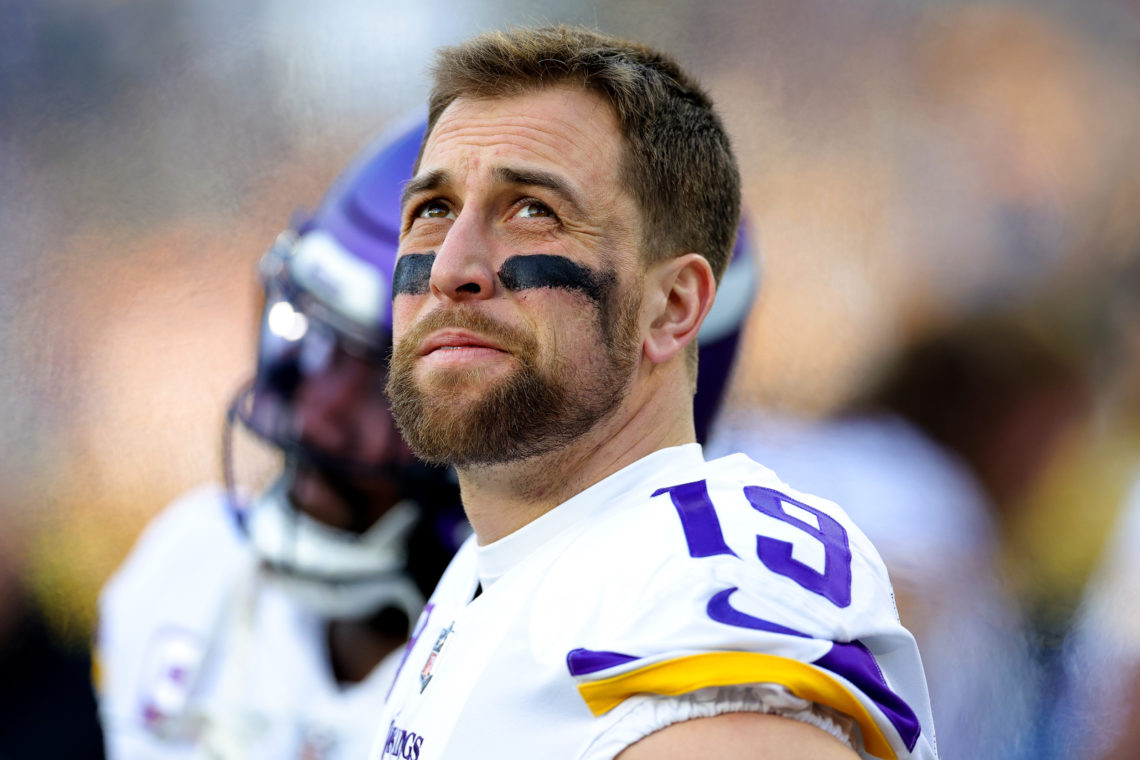 Adam Thielen’s Wife Fuels Rumors of Vikings-Panthers Trade