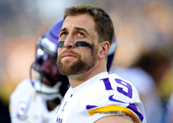Adam Thielen’s Wife Fuels Rumors of Vikings-Panthers Trade