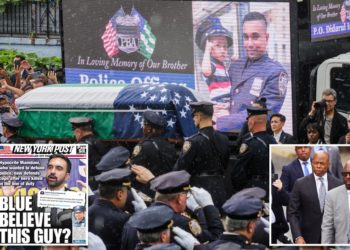 Adams slams Zohran Mamdani for blowing off NYPD funerals in years before mayoral bid: ‘Where was he?’