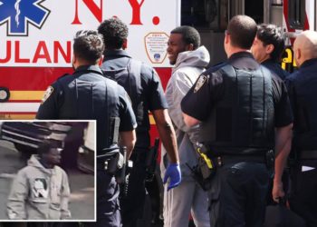 Alleged Queens carjacker suffers apparent health episode at NYPD precinct: photos