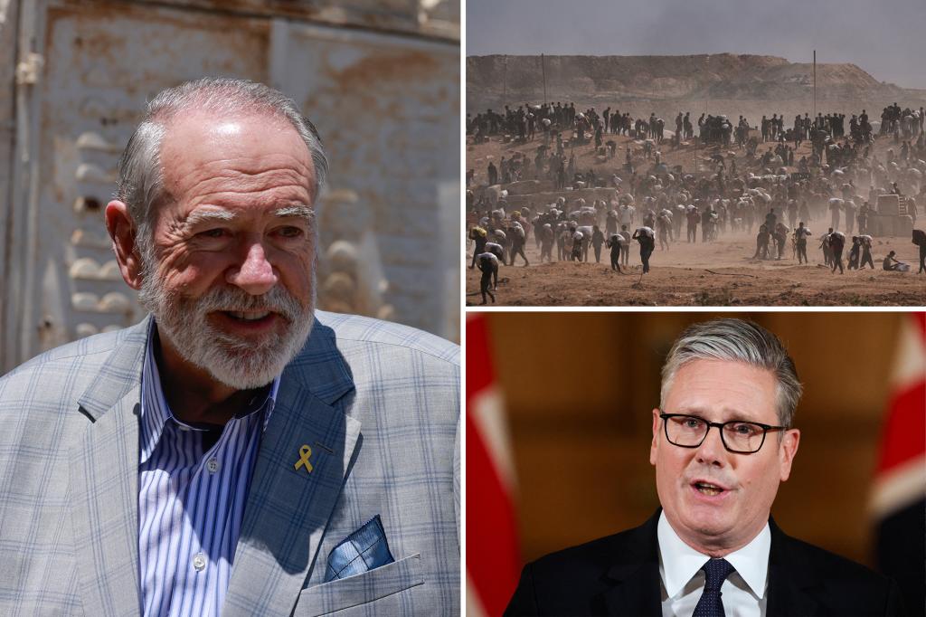 Ambassador Mike Huckabee slams British PM Keir Starmer over denunciation of Israel: ‘Did UK surrender to Nazis and drop food to them?’