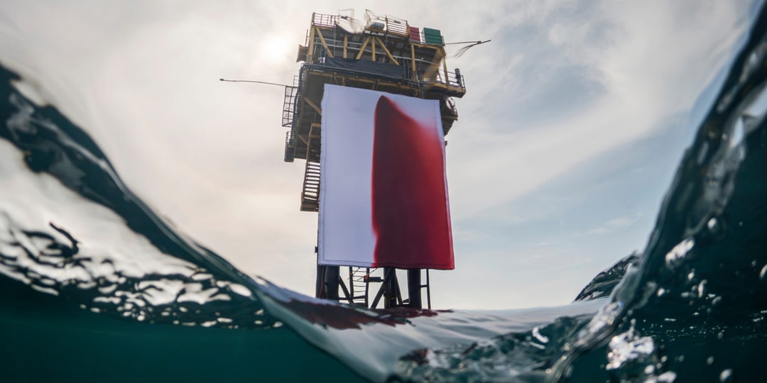 Anish Kapoor and Climate Activists Take Over Gas Rig with “BUTCHERED”