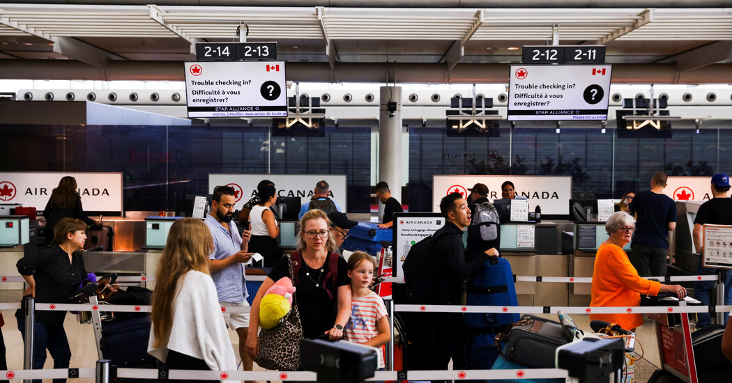 As Strike Looms, Air Canada’s Flight Attendants Reject Call for Arbitration