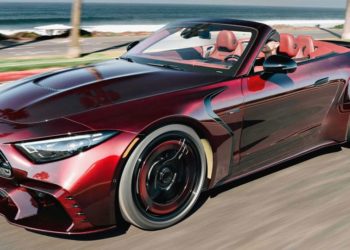 BRABUS Unleashes 1,000 HP Rocket GTC Deep Red