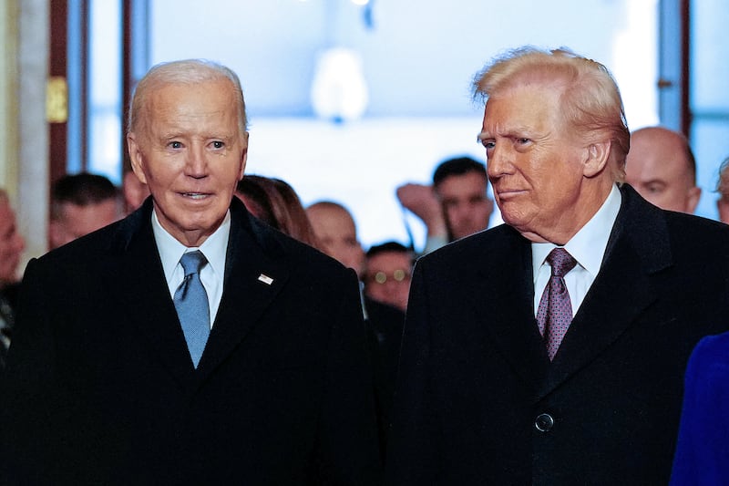Donald Trump has repeatedly targeted Joe Biden.