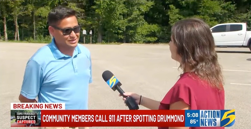 Ricardo Contreras is credited with making the 911 call that led to allege mass killer Austin Drummond's arrest.