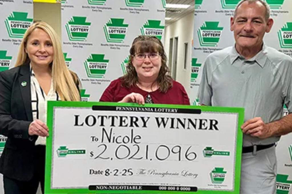 Breast cancer surviving grandma, 42, hits historic $2M jackpot on online Monopoly game in Pa.