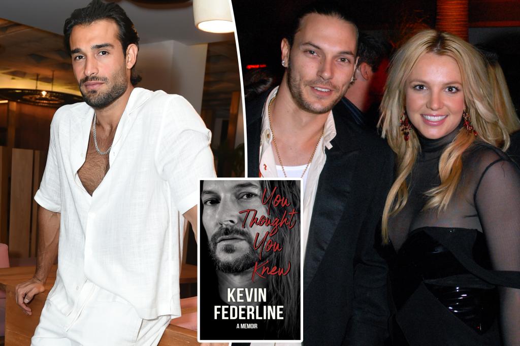 Britney Spears’ ex-husband Sam Asghari savagely roasts Kevin Federline over new tell-all book