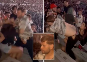 Brute suspected of savagely knocking out woman during Rüfüs Du Sol concert at Rose Bowl arrested: report