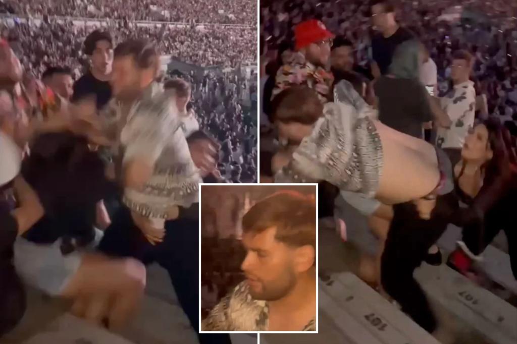 Brute suspected of savagely knocking out woman during Rüfüs Du Sol concert at Rose Bowl arrested: report