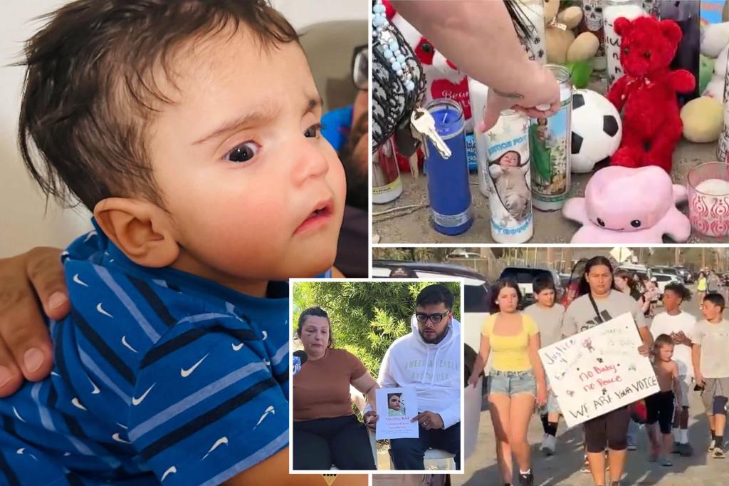 Californians demand answers about missing baby Emmanuel Haro after parents are arrested for his murder