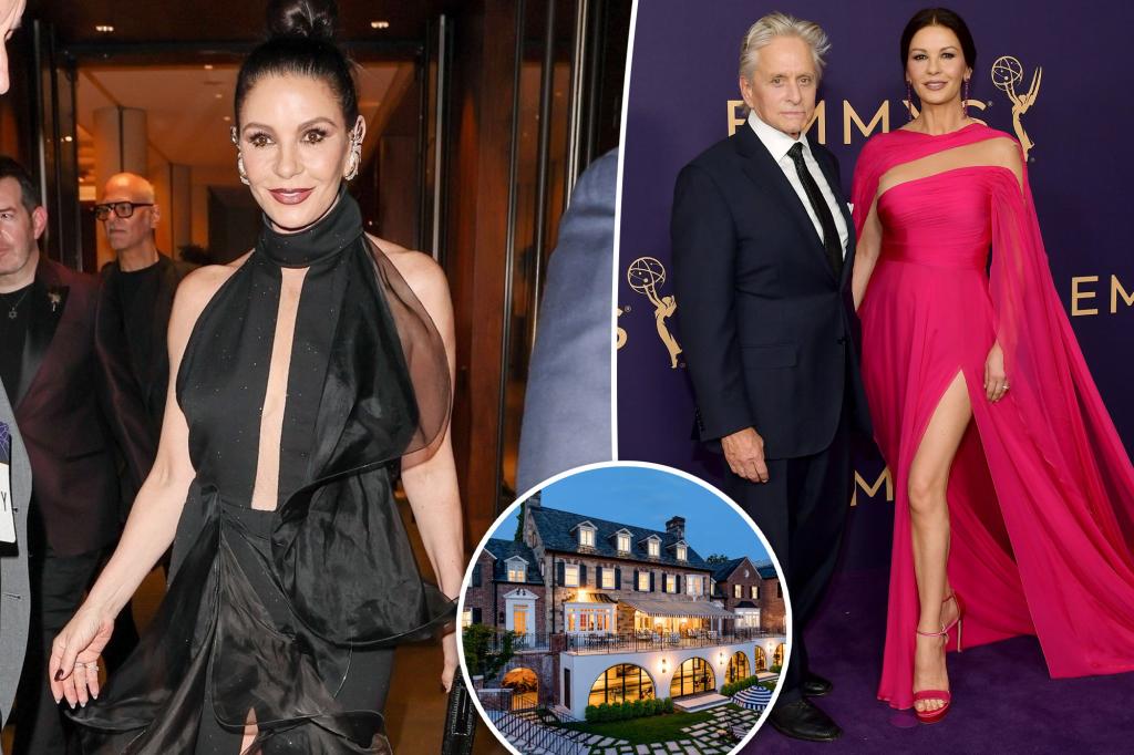 Catherine Zeta-Jones insists owning 4 homes with Michael Douglas is ‘not excessive’: ‘It’s very comfortable’