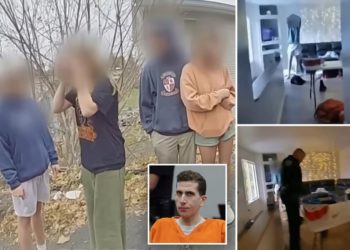 Chilling new body cam footage shows cops finding Bryan Kohberger’s slaughtered college victims