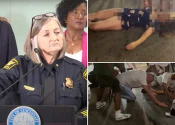 Cincinnati police chief under intense scrutiny for mass brawl was accused by fellow cops of anti-white discrimination, using ‘race-based quota system’: suit