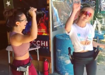 Clip of Sydney Sweeney’s expert shooting range run goes viral after Republican registration revealed, American Eagle ad fiasco